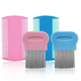 445017368300 COMBS Set Pet Lice Cats Dogs Steel Flea