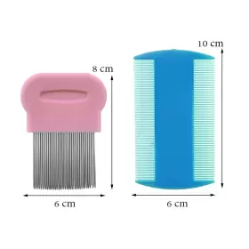 744110344134 FLEA Lice Cats Pet Set Dog Comb Hair #2
