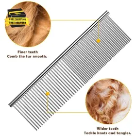 313050810858 DOG Cat Comb Removing Knots Professio #3