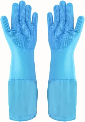 313056123198 1TO3GO Pet Gloves Hair Remover Cat Dog Washing