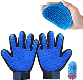 313106141189 1TO3GO Pet Set Dog Washing Gloves Bathing Bath