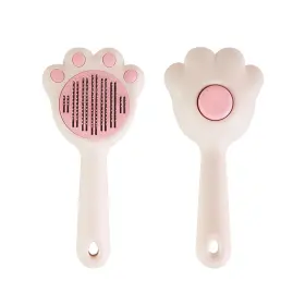445008541552 1TO3GO Paw Cat Brush Release Pet Shedding