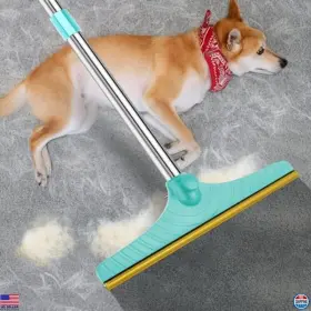 B0CD7RBN86 3M Pet Hair Removal Carpet Rake Handle Lint Rugs