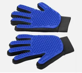 198715744408 AALPET Pet Glove Hair Remover Cleaning Brush #2