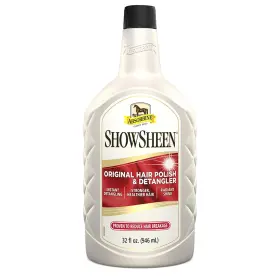 03202 ABSORBINE Showsheen Hair Polish Detangler Horses Dogs