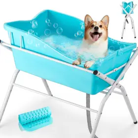 798623598720 ACCUCRAFT Dog Bath Tub Washing Station Bathing