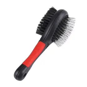 Acogedor Acogedor0eq6awn458-01 Double Sided Pet Brush Professional Pin And For Dogs &