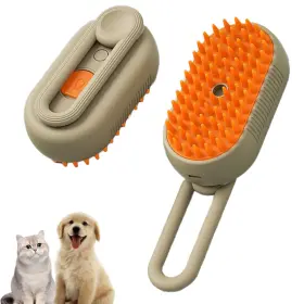 MAOSHU001 AIDMGNDZ Cat Steam Hair Brush Shedding Rechargeable