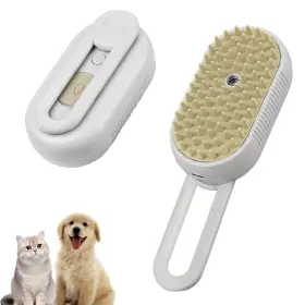 MAOSHU002 AIDMGNDZ Cat Steam Hair Brush Shedding Rechargeable