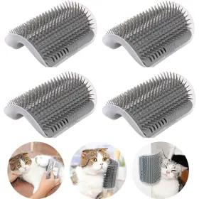 Pet-beds AIKOPETS Massage Combs Catnip Pouch Corner Scratcher