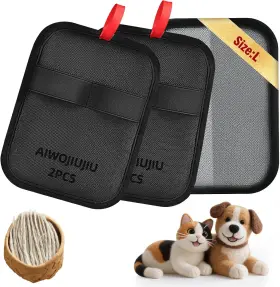 313085974952 AIWOJIUJIU Pet Hair Removal Glove Electrostatic