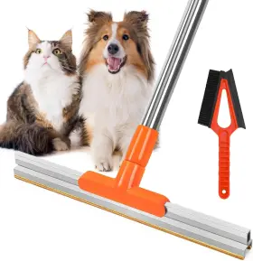 GMQ-001 AJIMY Carpet Rake Pet Hair Removal Handle Dog Cat