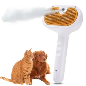 785034840968 AKOTRON Pet Steam Brush Rechargeable Cleaning