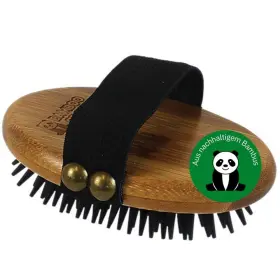 163202 ALCOTT Groom Curry Brush Rubber Bristles Pets
