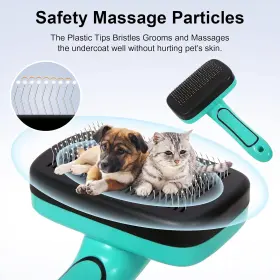 711181794328 ALIBA PLUS Dogs Cleaning Slicker Brush Shedding #2