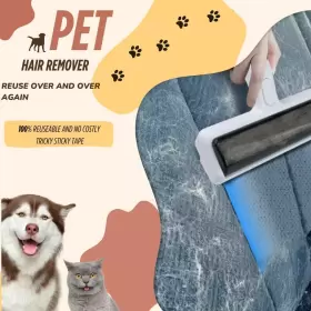 850055505117 ALLTHINGVB Roller Pet Hair Remover Lint Cat Dog #2