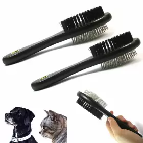 ATB-19228-2X ALLTOPBARGAINS Set Doublesided Bristle Pin Pet