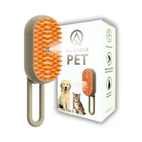 860012401079 ALQMIA Steam Brush Shedding Spritz Defur Comb