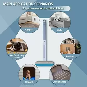 ALW-0 ALWQAEA Pet Hair Remover Couch Brushes Efficient Pack #3