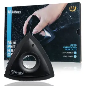 797606911723 ANALAN Mini Pet Hair Remover Couch Dog Cat Brush