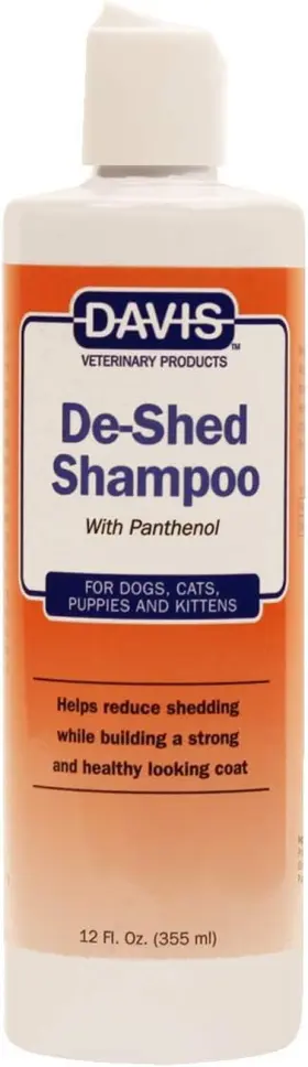DSS12 DAVIS Shed Pet Shampoo Reduces Shedding Removes
