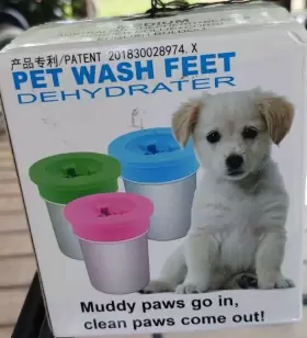 493253332675 ANDIKER Pet Wash Feet Dehydrater Muddy Paws Go