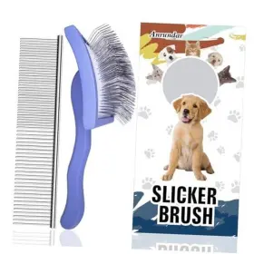 313023863829 ANRUNDAR Dog Slicker Brush Goldendoodles Golden