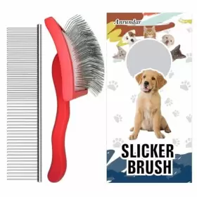 XCQ-1 ANRUNDAR Dog Slicker Brush Goldendoodles Golden Doodle #2
