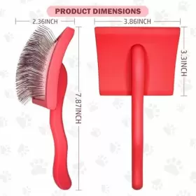 XCQ-1 ANRUNDAR Dog Slicker Brush Goldendoodles Golden Doodle #3