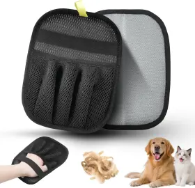 313115223203 AOBIS Pet Hair Remover Gloves Cats Dogs