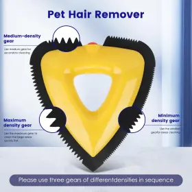 762716403437 AOZIQI Mini Pet Hair Remover Cleaning Brush Car #2