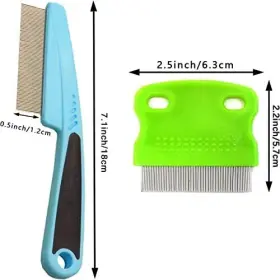 HTX0169-001 ARBOOTJIN Pet Combs Flea Lice Remover Dogs Cats #3