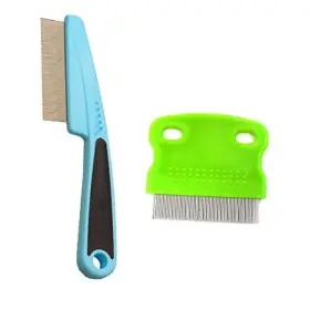 HTX0169-001 ARBOOTJIN Pet Combs Flea Lice Remover Dogs Cats
