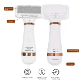 710323866534 AULCELN Hair Dryer Slicker Brush Blowing Pe #2