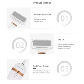 710323866534 AULCELN Hair Dryer Slicker Brush Blowing Pe #3