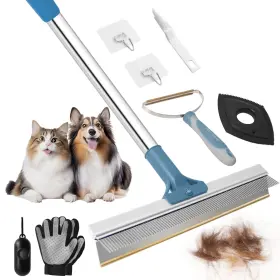 CR03 AURONIX Carpet Rake Pet Hair Removal
