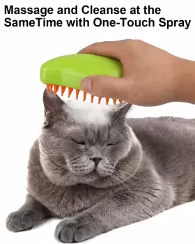 763595978160 AUZOSL Cat Steam Brush Tool Steamy Pet Care Hair #2