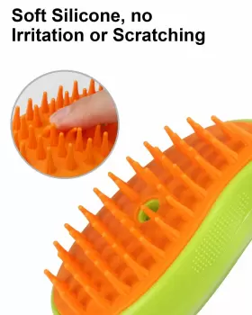763595978160 AUZOSL Cat Steam Brush Tool Steamy Pet Care Hair #3