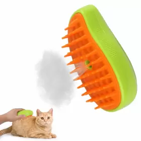 763595978160 AUZOSL Cat Steam Brush Tool Steamy Pet Care Hair