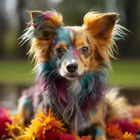 AT-08364345 AVONT Dog Hair Dye Paint Temporary Pet Fur Safe #3