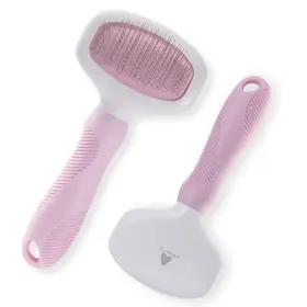 Poodle AWANTIC Slicker Brush Cat Pink