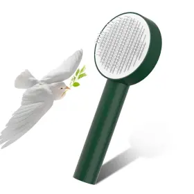 717522934972 AWPLAND Deshedding Dog Brush Cleaning Loose Hair