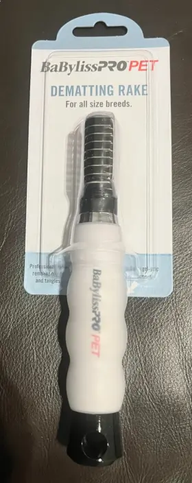 Bpprd BABYLISS PRO Pet Dematting Rake