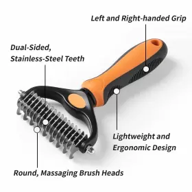 601549952197 BALAMNO Undercoat Rake Dogs Cats Double Pet #2