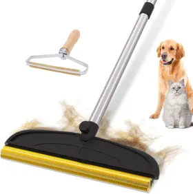 4J-CARPET BALORAY Tpu Copper Rake Pet Hair Removal Adjusta