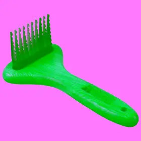 047181165678 GROOM Dematting Rake Lg