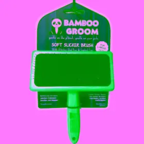 047181164671 BAMBOO GROOM Slicker Brush Lg
