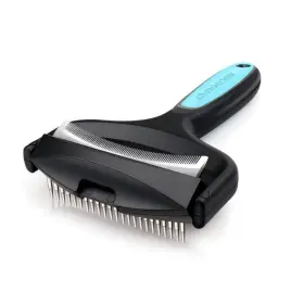 SP02-SMCWS BECOOLPET Dematting Deshedding Comb Pets Stainl