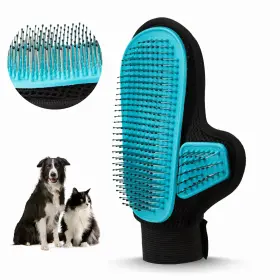 PGG-001 BEENEFITS Pet Glove Tipped Pin Brush Design