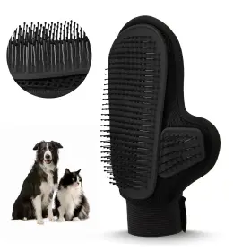 PGG-004 BEENEFITS Pet Glove Tipped Pin Brush Design